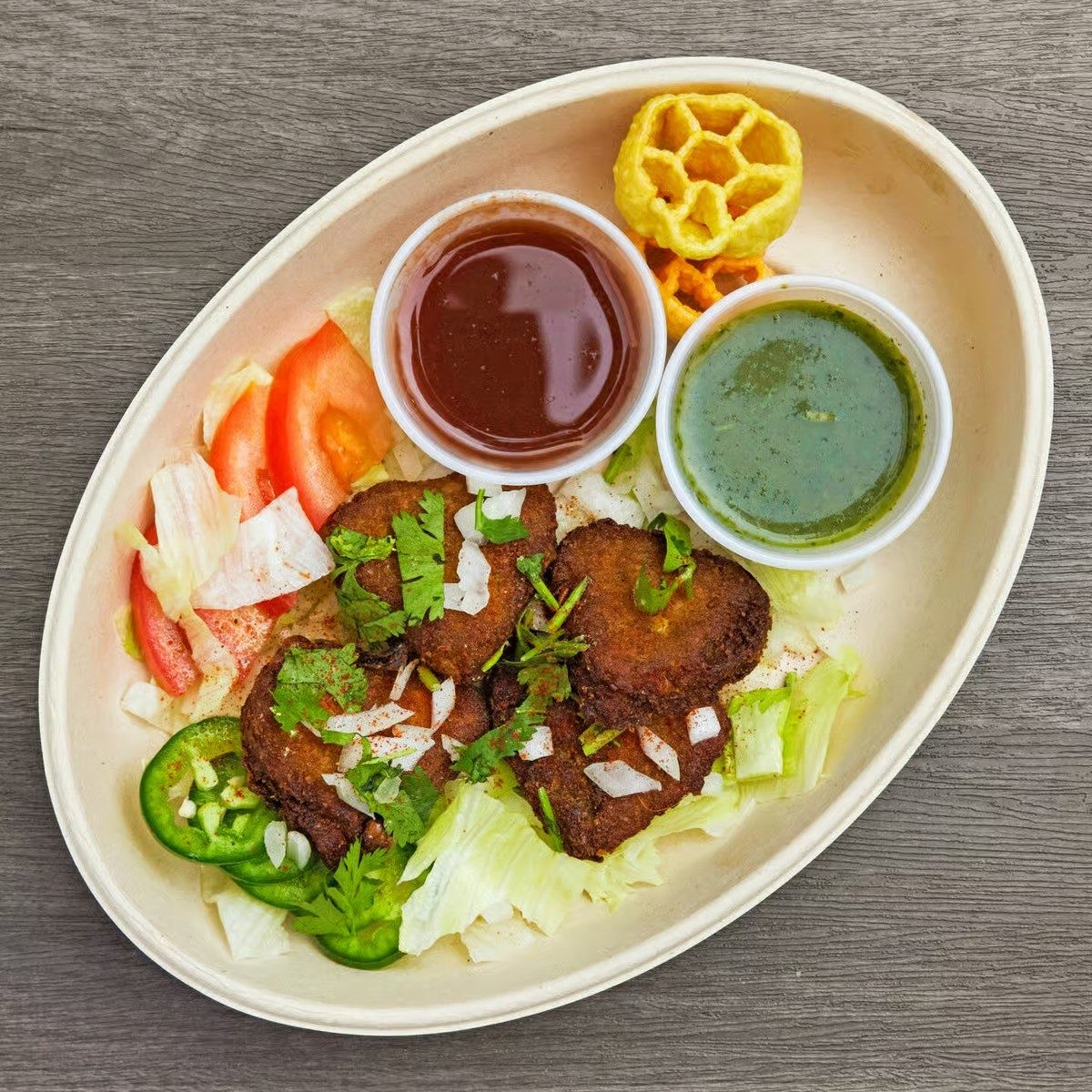 Vegetable Cutlets (2 Pieces).