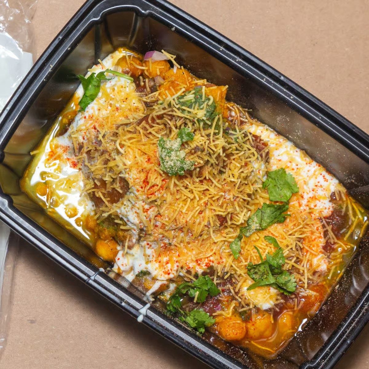 Samosa Chaat.