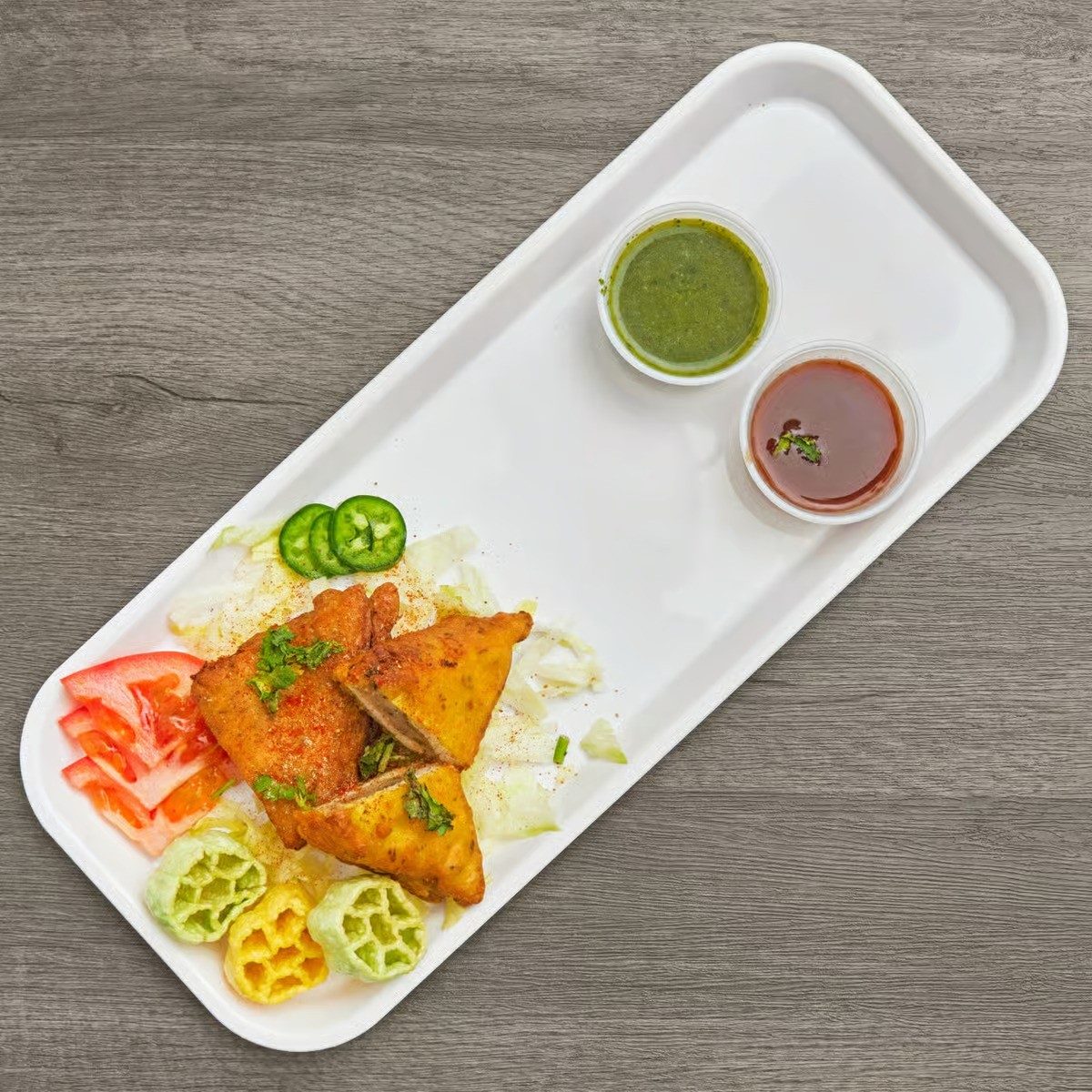 Bread Pakora (2 Pieces).