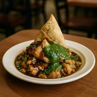 Samosa Chaat